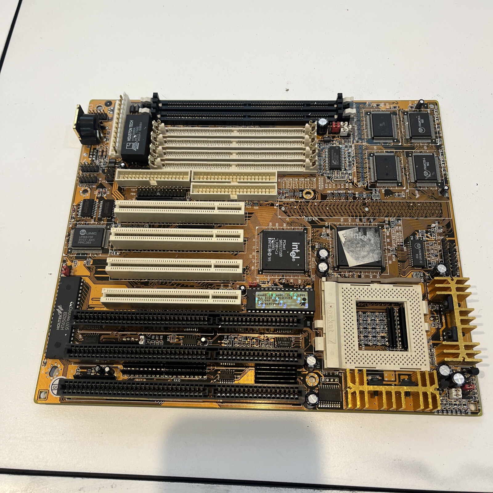 Socket 7 Intel Pciset Award bios 1995