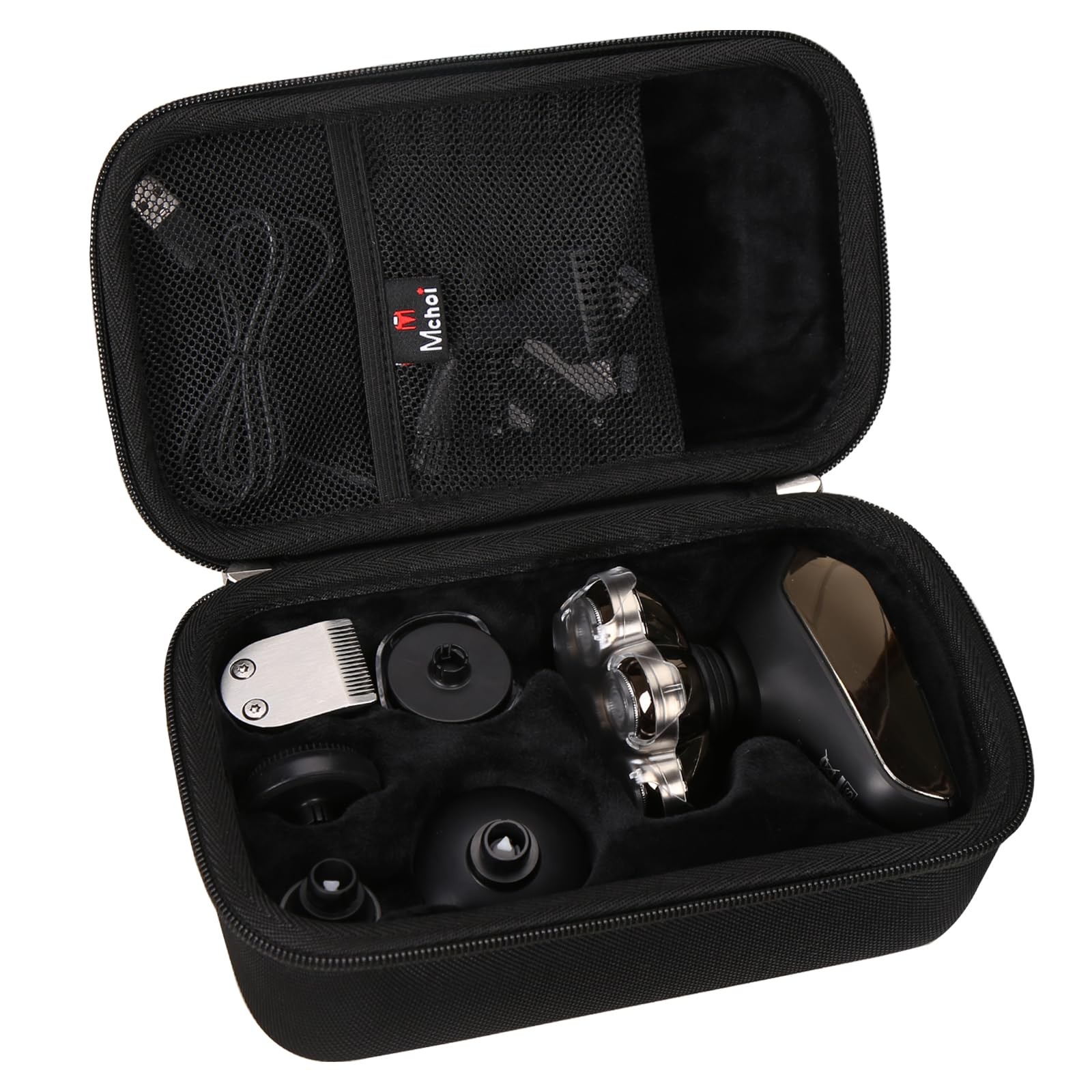Mchoi Hard Case Suitable for SHPAVVER 5-in-1 Electric 8.8*4.9*3.7 Inch, Black
