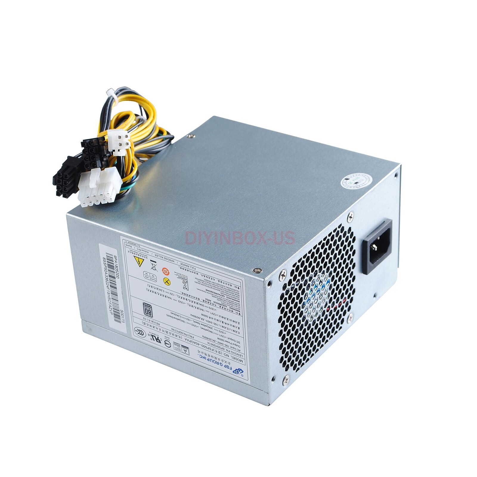 New Lenovo (FSP) Thinkcentre P320 FSP400-40AGPAA 500Watt Power Supply 00PC738