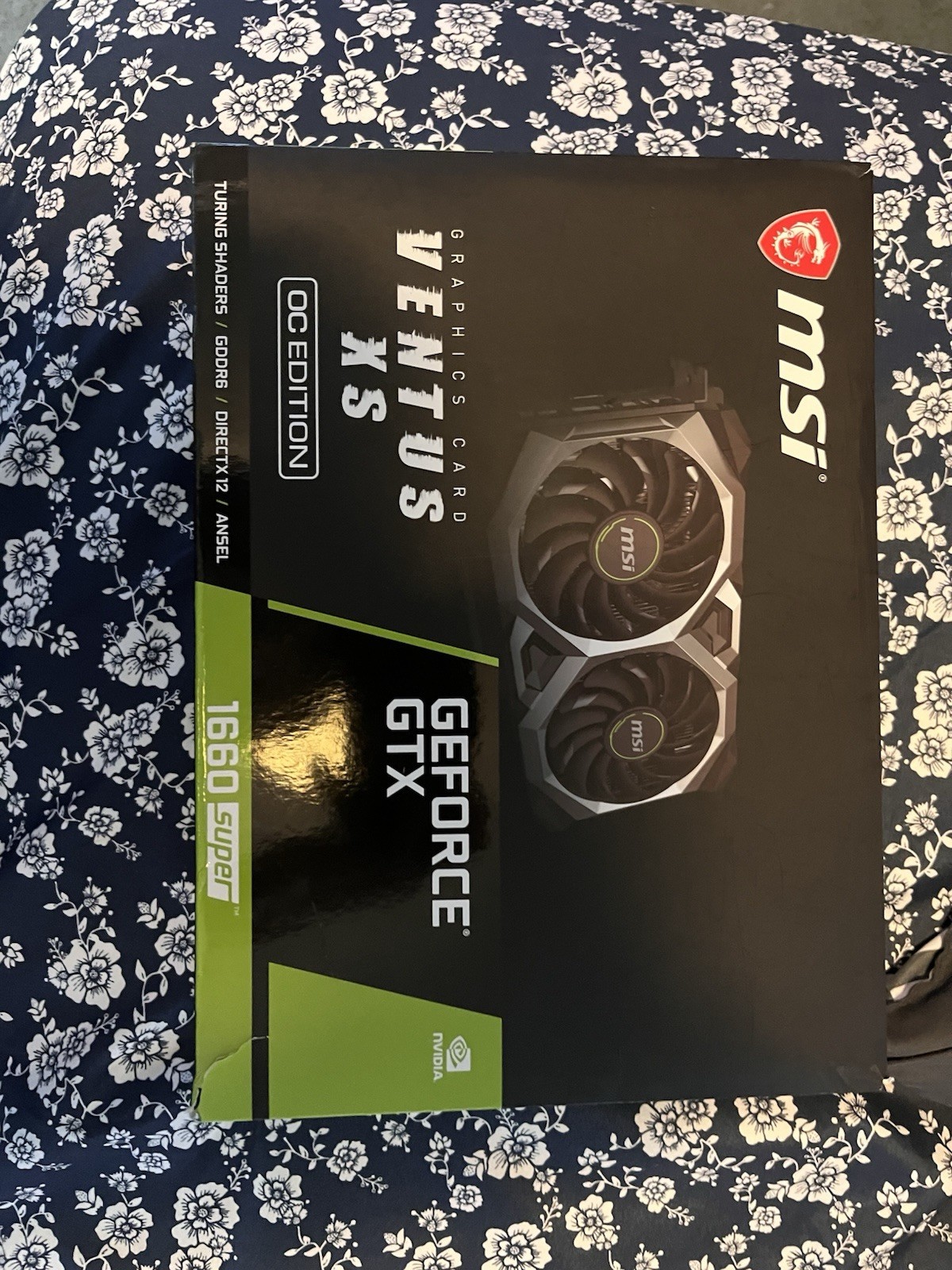 MSI NVIDIA GeForce GTX 1660 SUPER Ventus XS OC Edition 6GB GDDR6 (original box)