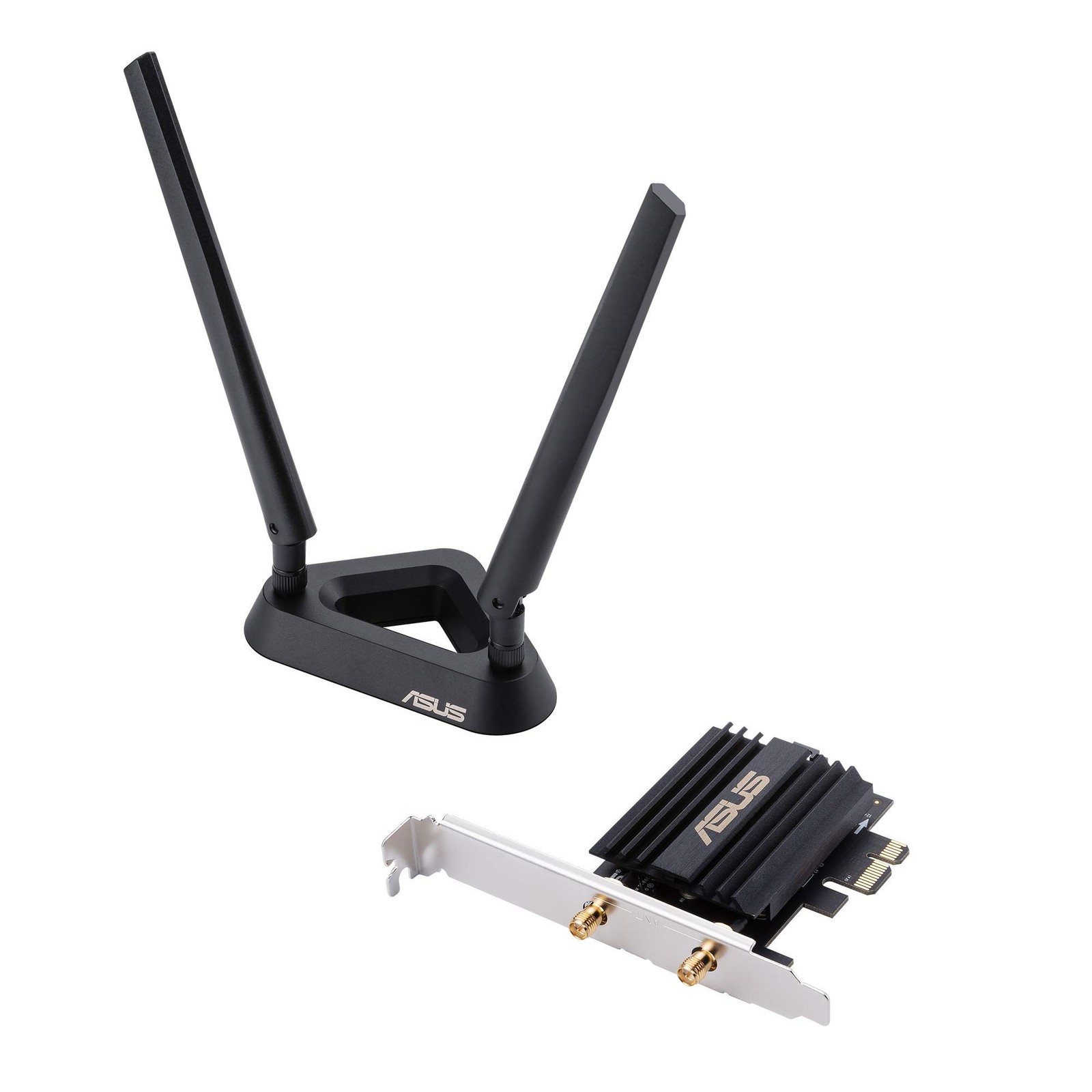 ASUS AX3000 (PCE-AX58BT) WiFi 6 Dual Band PCIe Wireless Adapter with Black