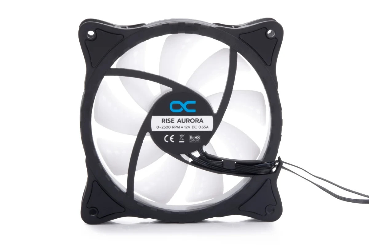 Alphacool Rise Aurora 120mm Fan Black (120x120x25mm) 24836