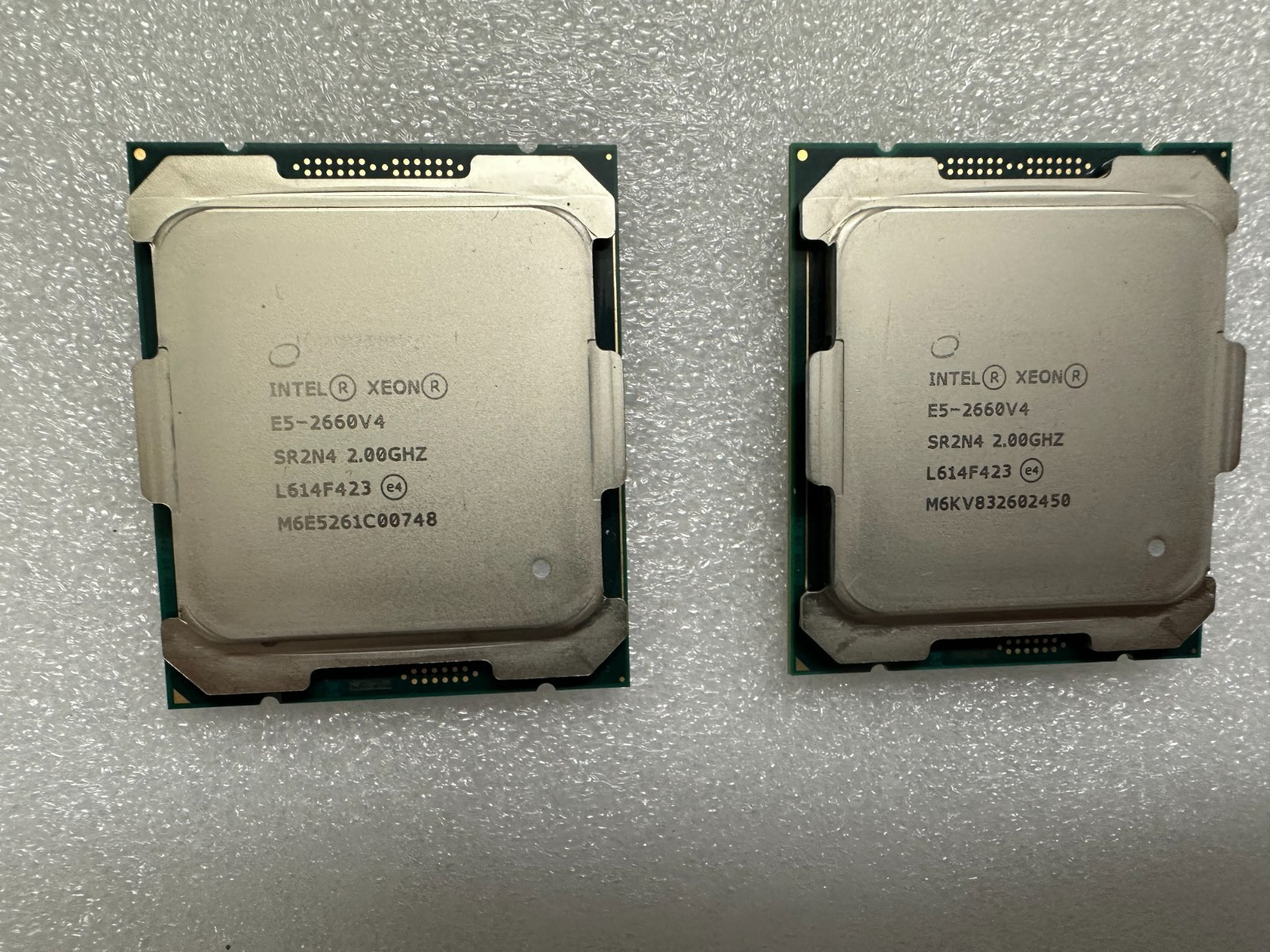 2x Intel Xeon E5-2690V4 2.60Ghz 14-Core LGA 2011-3 CPU 35MB SR2N2 – 2690 V4