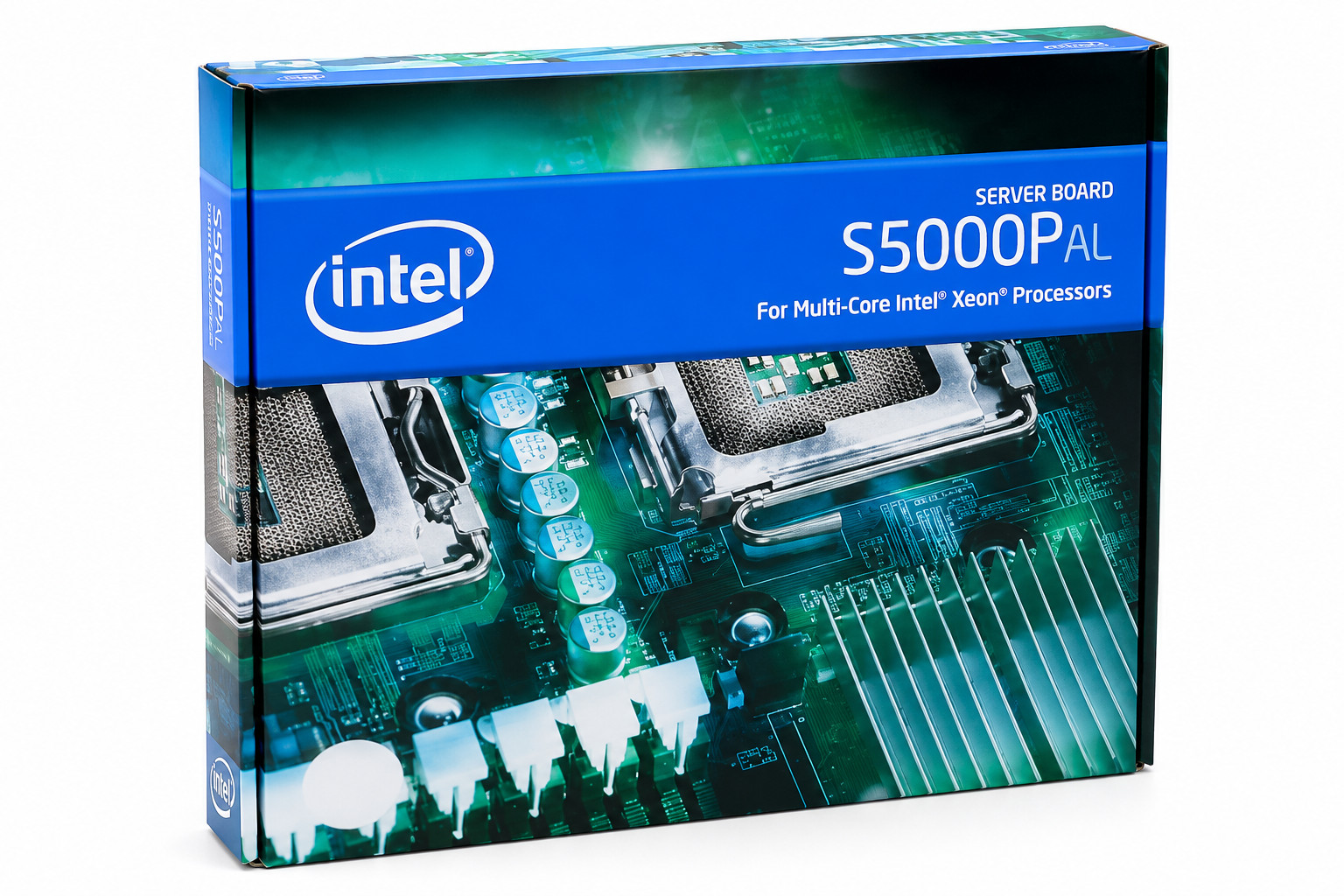 Brand New Intel S5000PAL Dual Socket LGA771 Server Board Motherboard (1-Piece)