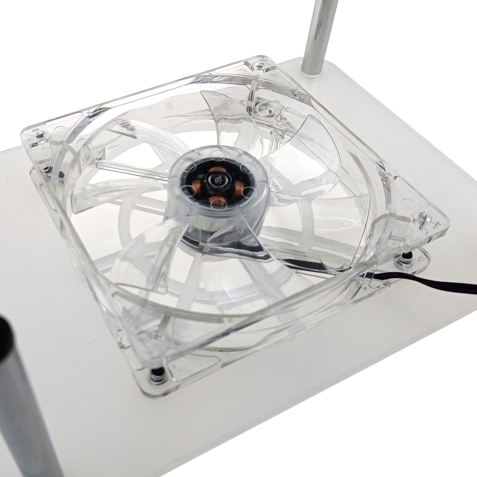 USB Power Fan Table 1200rpm Cooler Stand for WiFi Router Modem TV Box PC Cooling