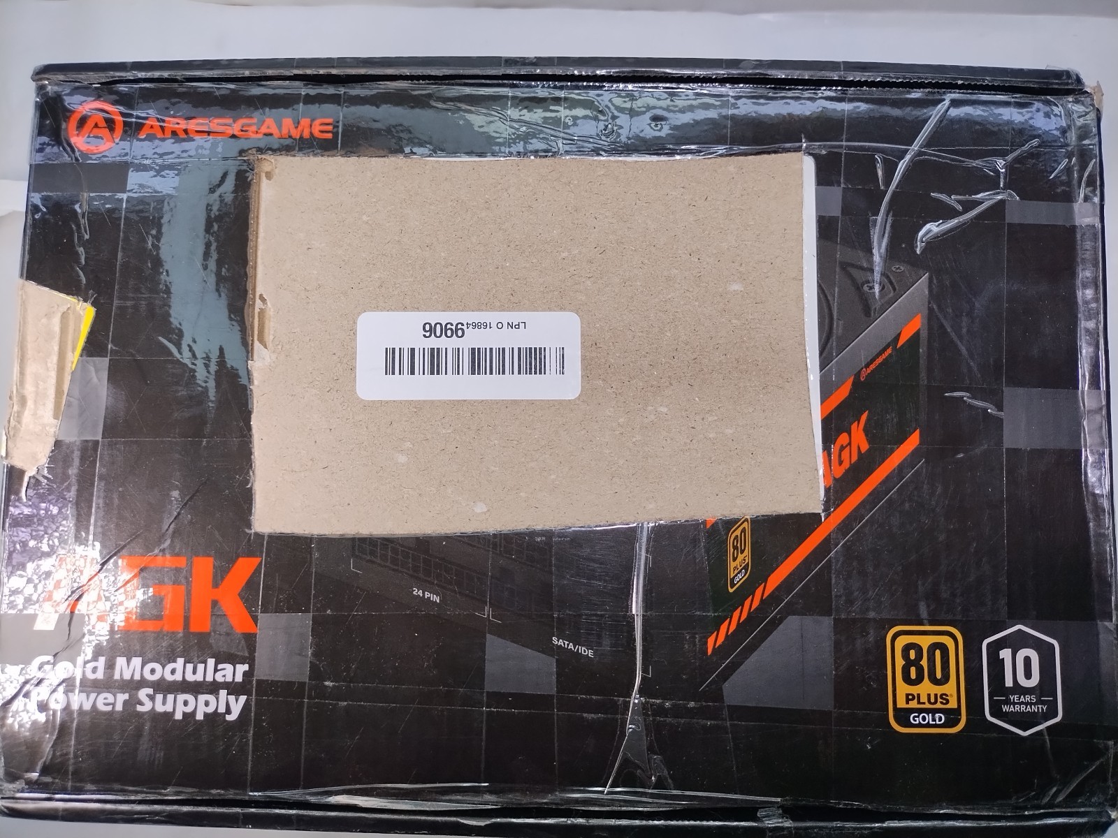 Aresgame AGK850 80+ Gold PCI-e 5.0 Modular Power Supply ATX PFC 850 Watt -Tested