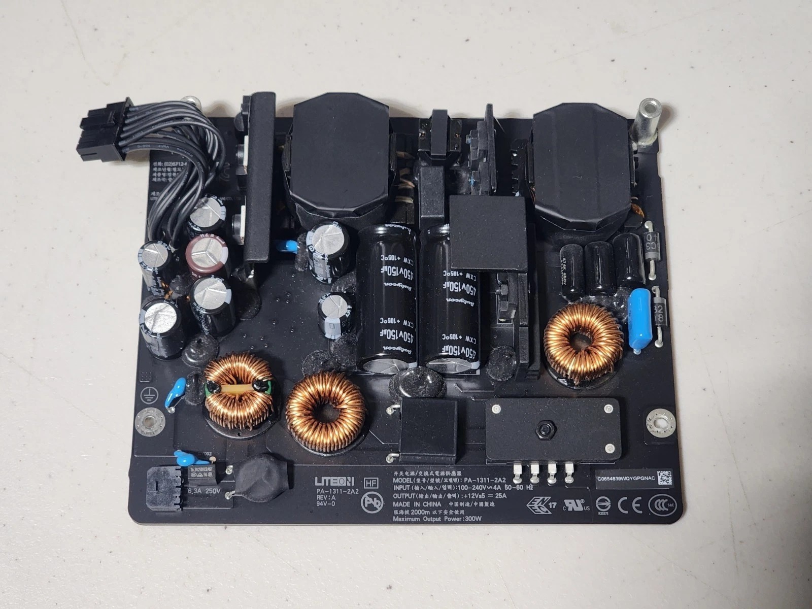 POWER SUPPLY 300W – iMac 27″ A1419 2012 2013 2014 2015 2017, A2115 2019 2020 5K
