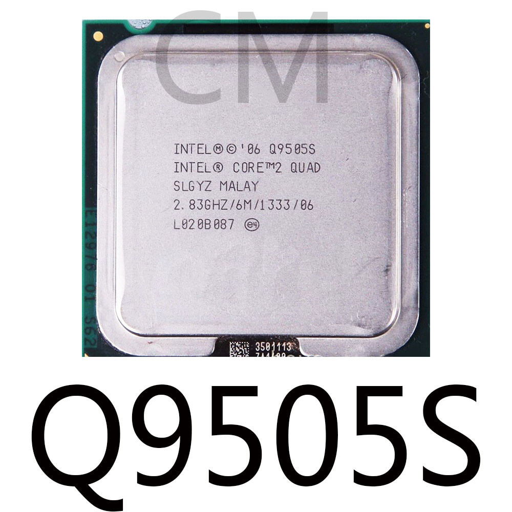 Rubber sheIntel Core 2 Quad Q9505S 2.83GHz Quad-Core (AT80580AJ0736MG) Processor