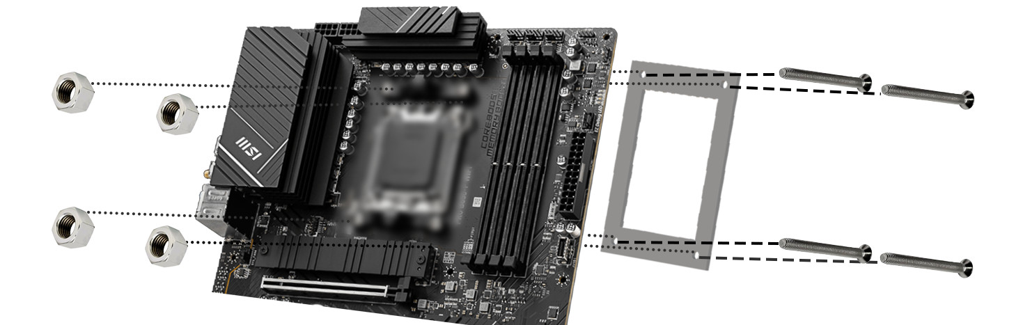 [LGA 1700-1851] MSI MAG Coreliquid Bracket, C240 C360, Strong PETG, Random Color