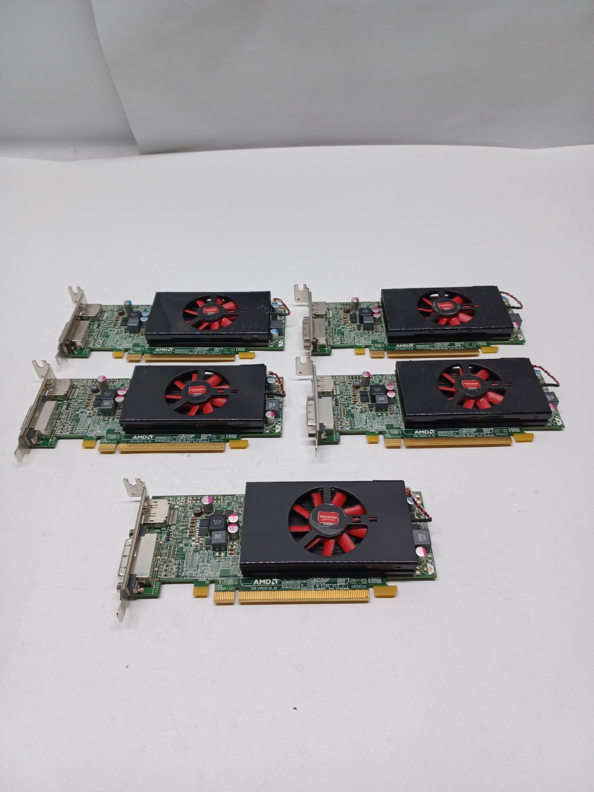 Lot of 5 AMD Radeon HD 8570 1GB Low Profile C552 GPUs