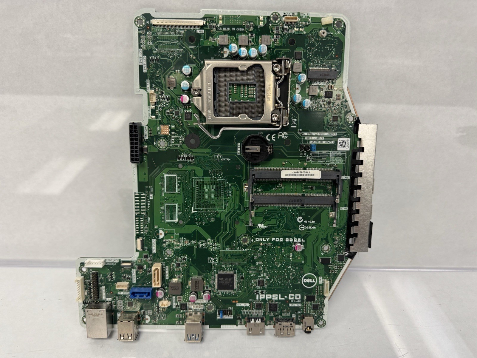 Dell OptiPlex 3240 AIO Socket LGA1155 DDR3 Motherboard 4075X