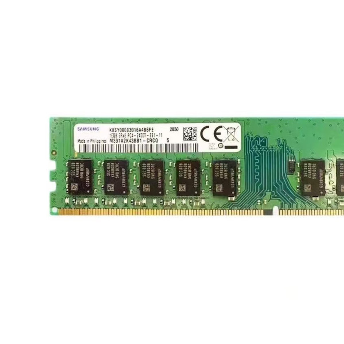 New Samsung 64GB 4X16GB DDR4 2400MHz 2RX8 ECC UDIMM Memory Ram M391A2K43BB1-CRC