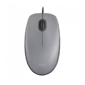 MOUSE LOGITECH M110 - ALAMBRICO - USB - SILENCIOSO - SILVER