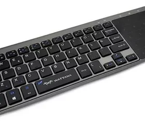 TECLADO WATTANA W-T10- INALAMBRICO – CON TOUCH PAD – SMART TV – ALCANCE 10 MTS – FUNCION DE TECLADO NUMERICO – NEGRO