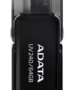 MEMORIA USB ADATA UV240 2,0 – 64GB – NEGRA