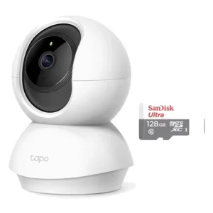 TP-LINK TAPO C210 – 3MP – 360° HORIZONTAL – 114° VERTICAL – MICROFONO Y ALTAVOZ – HASTA 256GB EN MICRO SD – DETECCION DE MOVIMIENTO