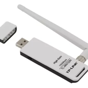 ADAPTADOR INALAMBRICO TP-LINK TL-WN722N ? USB 150MBPS ? ALTA GANANCIA