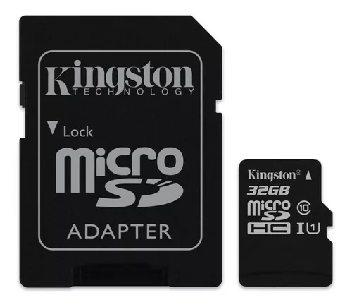 MEMORIA MICRO SD KINGSTON 32 GB CLASE 10