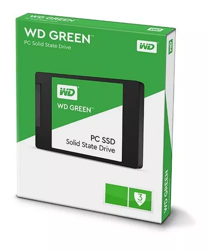 DISCO DE ESTADO SOLIDO WESTERN DIGITAL WD GREEN – 480GB – SATA 2,5