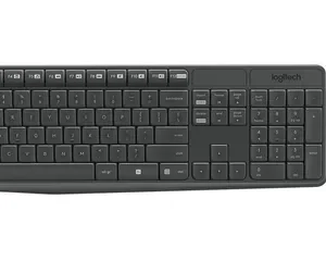 COMBO TECLADO Y MOUSE LOGITECH MK235 - INALAMBRICO - NEGRO