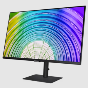 MONITOR SAMSUNG 32" VIEWFINITY - LS32A600UUNXGO - HDMI - DISPLAY PORT - USB C - ETHERNET - QHD 2K - 75HZ - 5MS - PIVOTEABLE