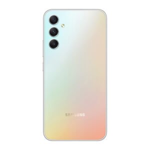 SAMSUNG A34 SM-A346M - PANT6,6" - OCTA CORE 2,6GHZ/2,0GHZ- 128GB - MEM 6GB - TRIPLE CAM - ANDROID 13 - DUAL SIM - LEC HUELLA - 5G - PLATA + (LIC KASP)