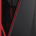 CAJA CORSAIR SPEC 04 NEGRA-ROJO VIDRIO TEMPLADO