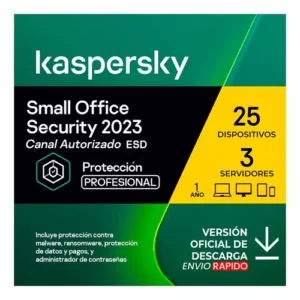 RENOVACION KASPERSKY SMALL OFFICE SEC. 25 USER 3 SERVER