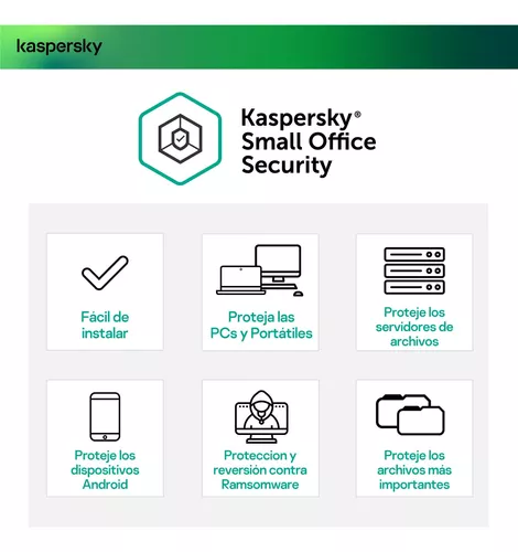 KASPERSKY SMALL OFFICE SECURITY 15 USER+15 MOVIL+2 SERVER 24 MESES