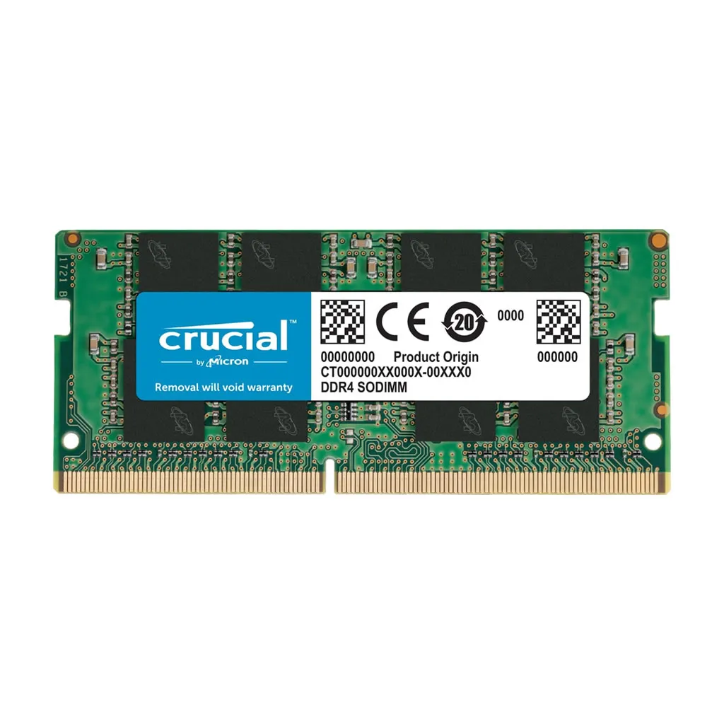 MEMORIA RAW DDR4 16GB 3200 CRUCIAL PARA PORTATIL