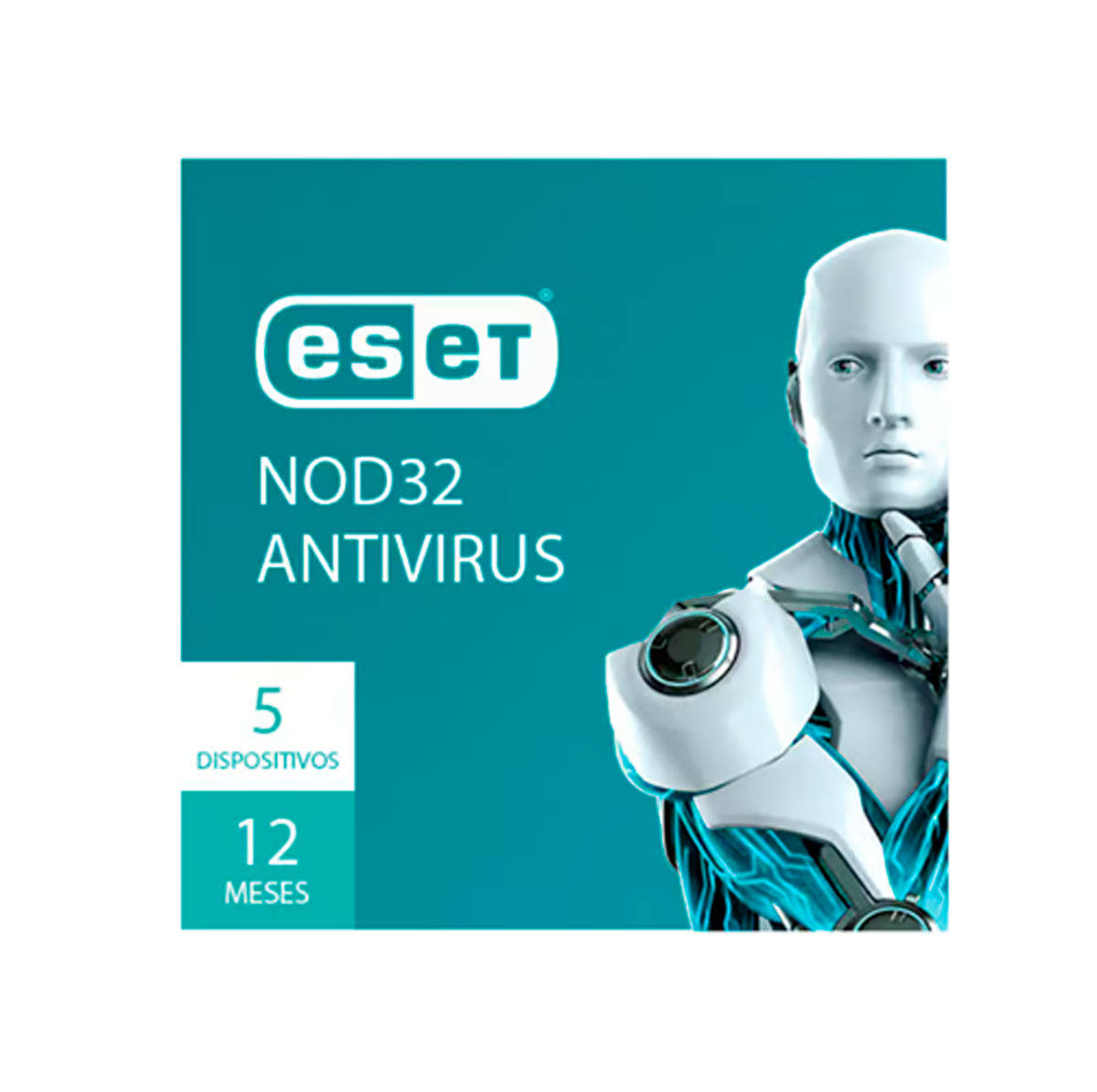 ESET NOD32 - 5 USUARIOS - 12 MESES