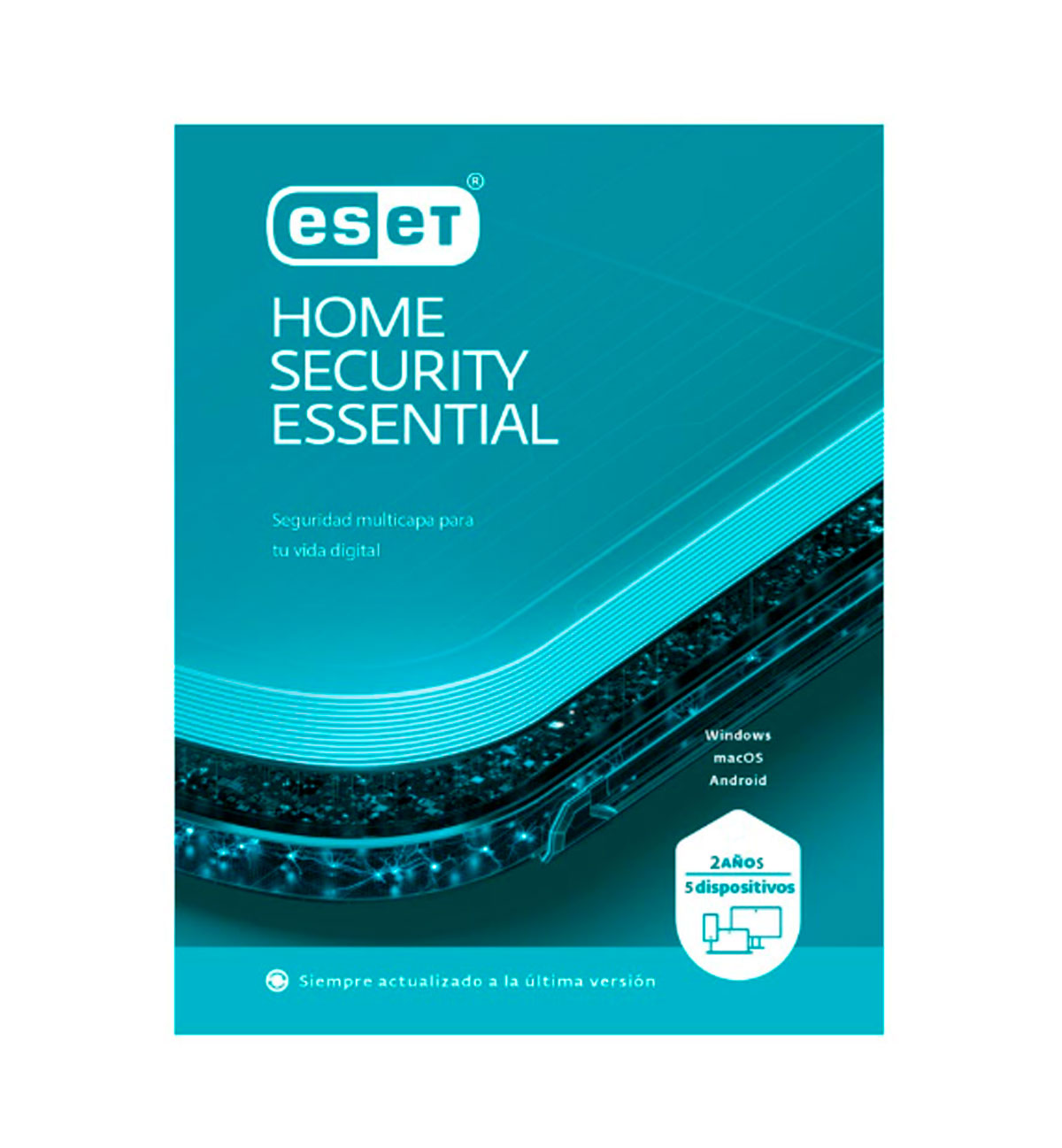 ESET HOME SECURITY ESSENTIAL-5 USUARIOS-24 MESES