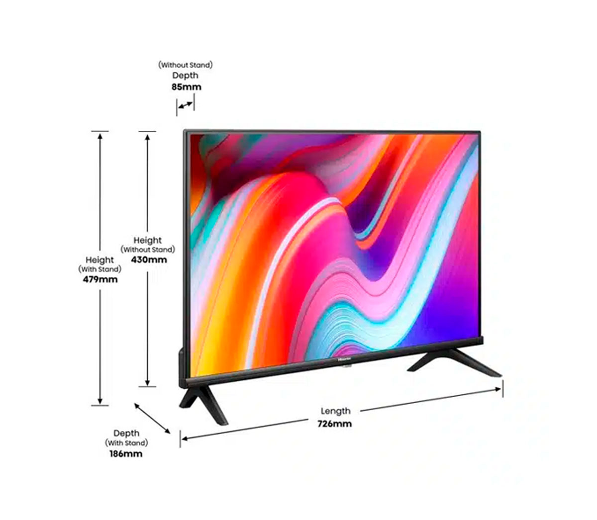 TELEVISOR LED HISENSE 32A4N