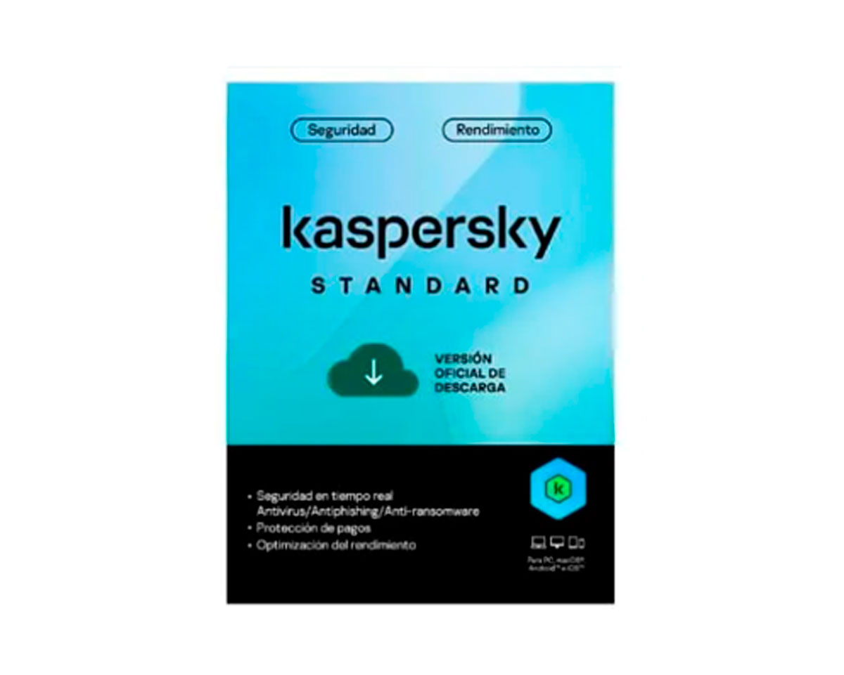 RENOVACION LICENCIA KASPERSKY STANDARD 10 USUARIOS (12 MESES)