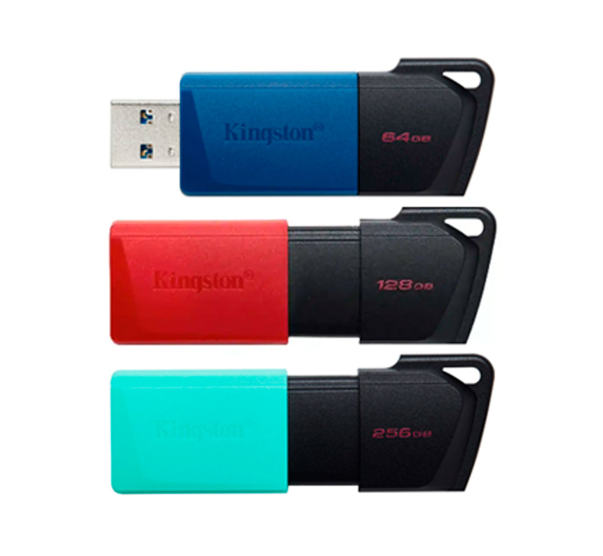 MEMORIA USB KINGSTON DATATRAVELER 3.2 DTX EXODIA M- NEGRA - RETRACTIL