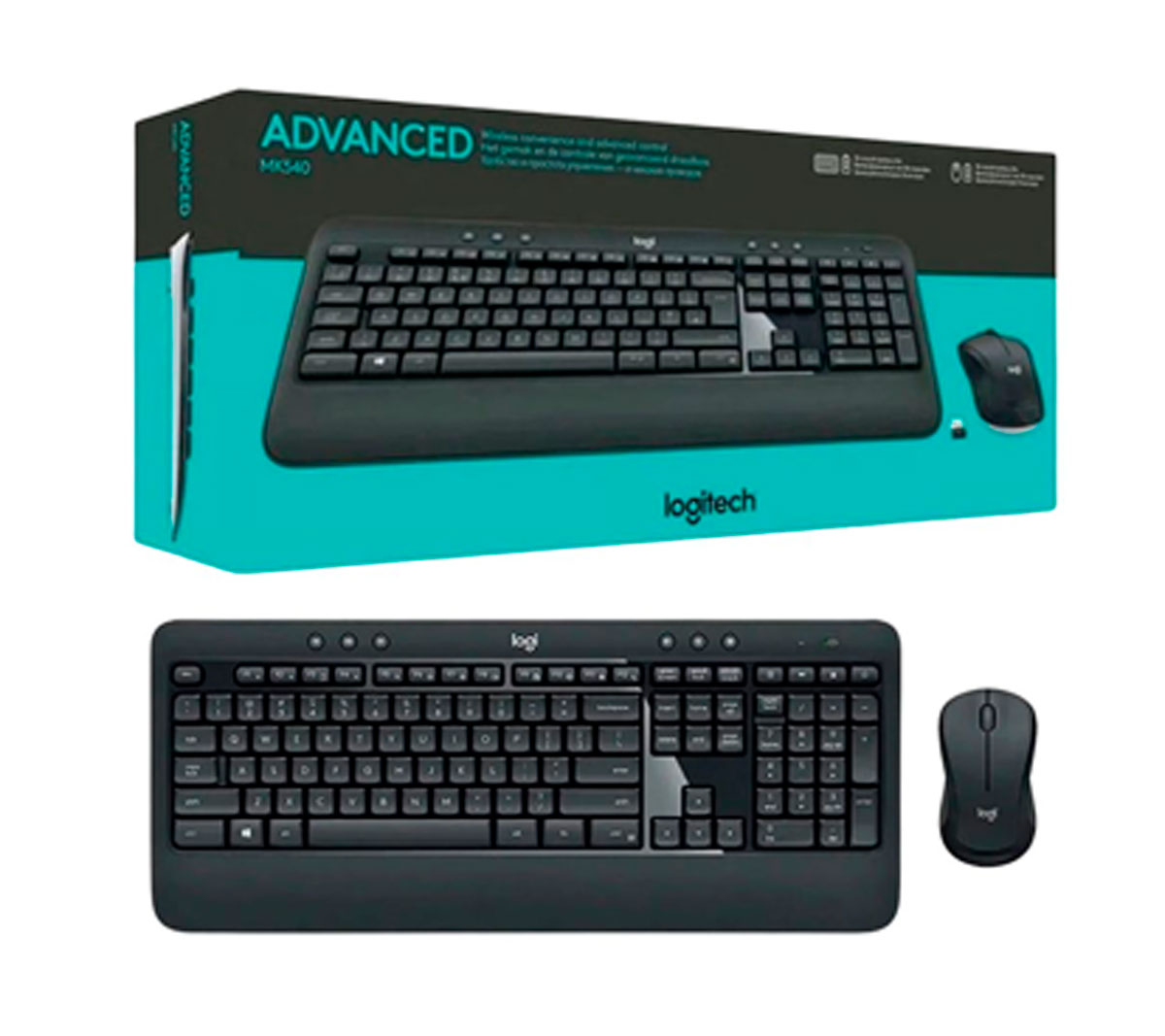 COMBO TECLADO Y MOUSE LOGITECH MK540 ADVANCED