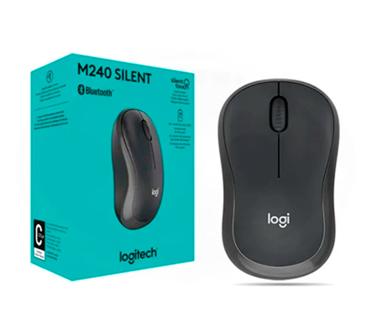 MOUSE LOGITECH M240 - GRAFITO