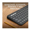 TECLADO LOGITECH PEBBLE KEYS 2 K380S - GRAFITO