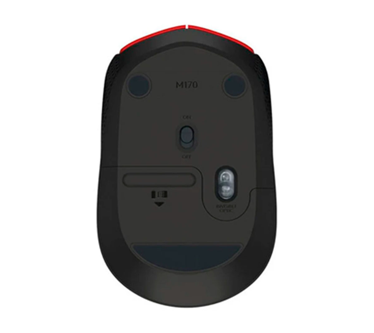 MOUSE LOGITECH M170 - ROJO