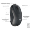 MOUSE LOGITECH M240 - GRAFITO