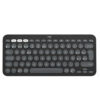 TECLADO LOGITECH PEBBLE KEYS 2 K380S - GRAFITO