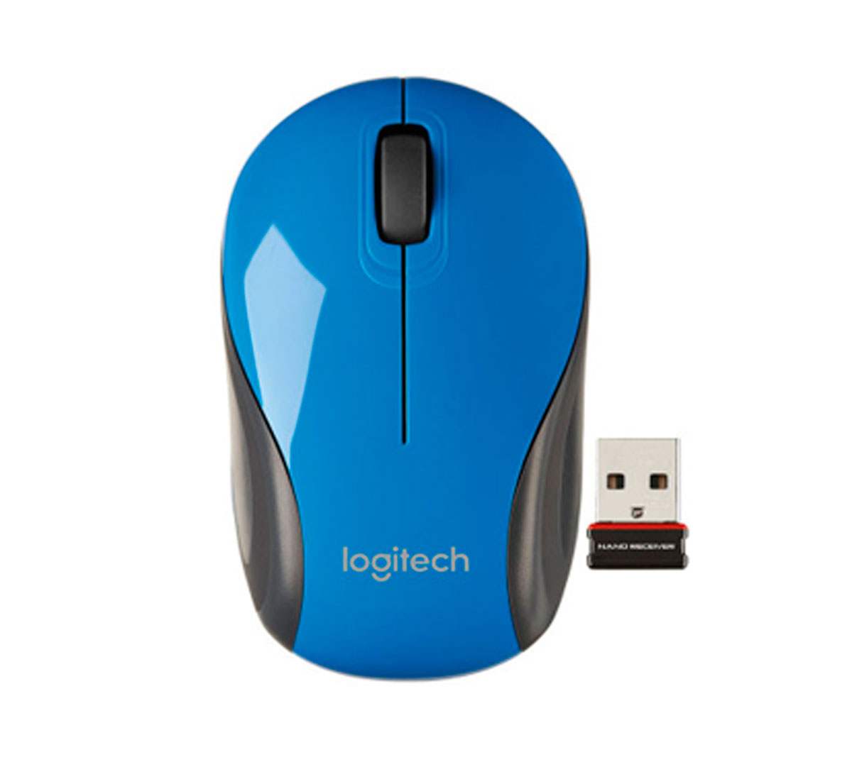 MOUSE MINI LOGITECH M187 - BRIGHT AZUL