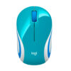 MOUSE MINI LOGITECH M187 - AZUL PALACE