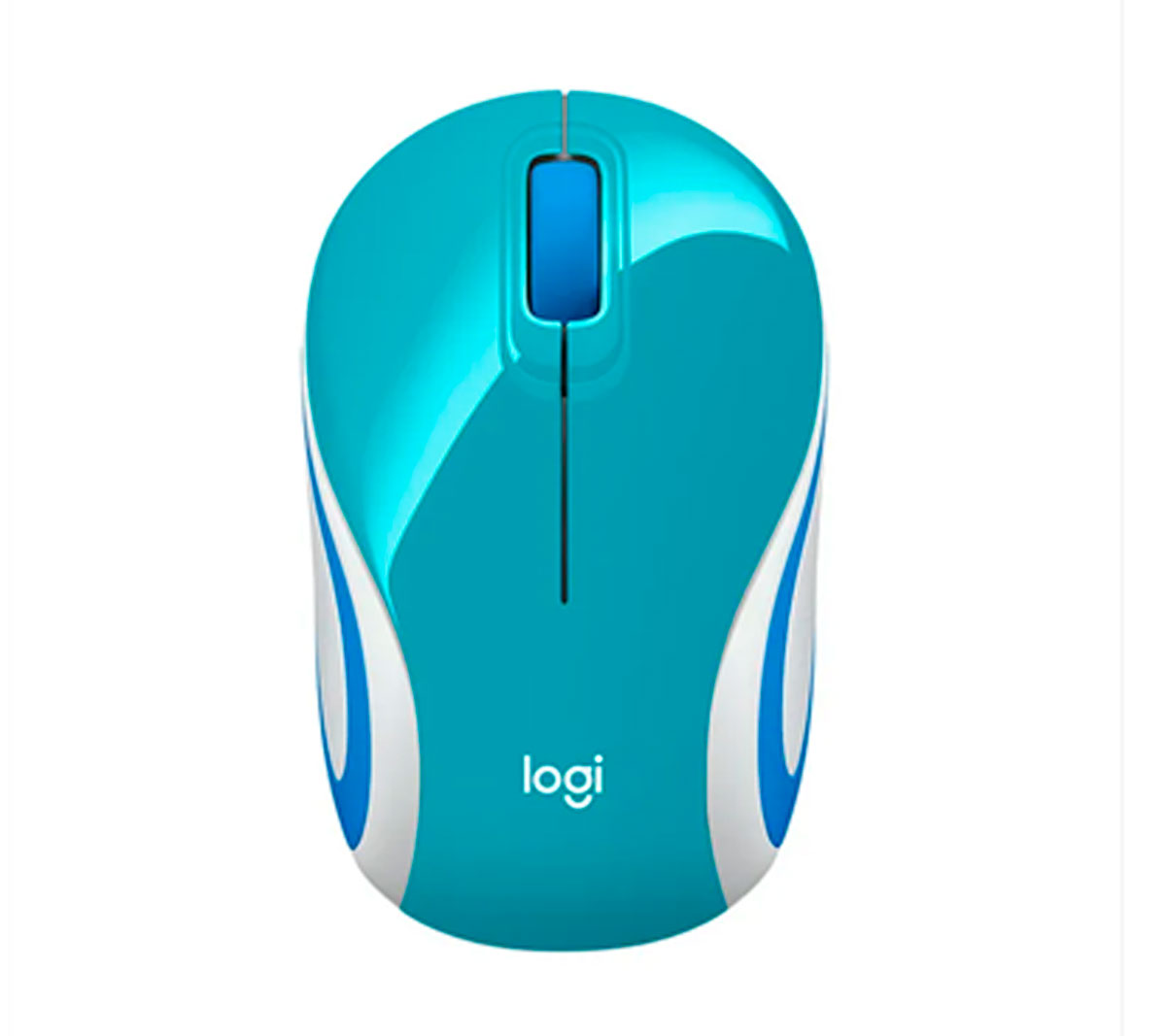 MOUSE MINI LOGITECH M187 - AZUL PALACE