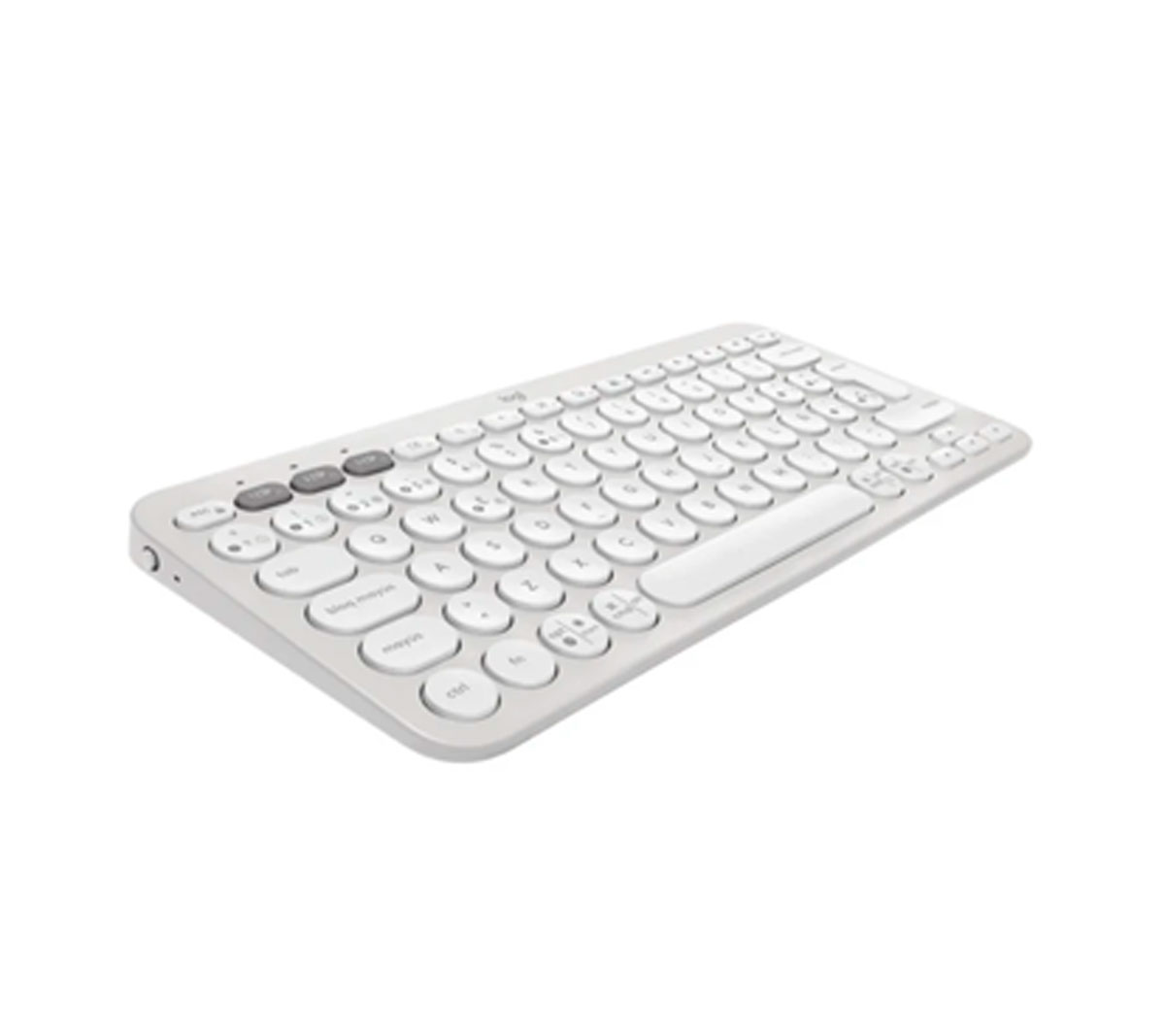 TECLADO LOGITECH PEBBLE KEYS 2 K380S - BLANCO
