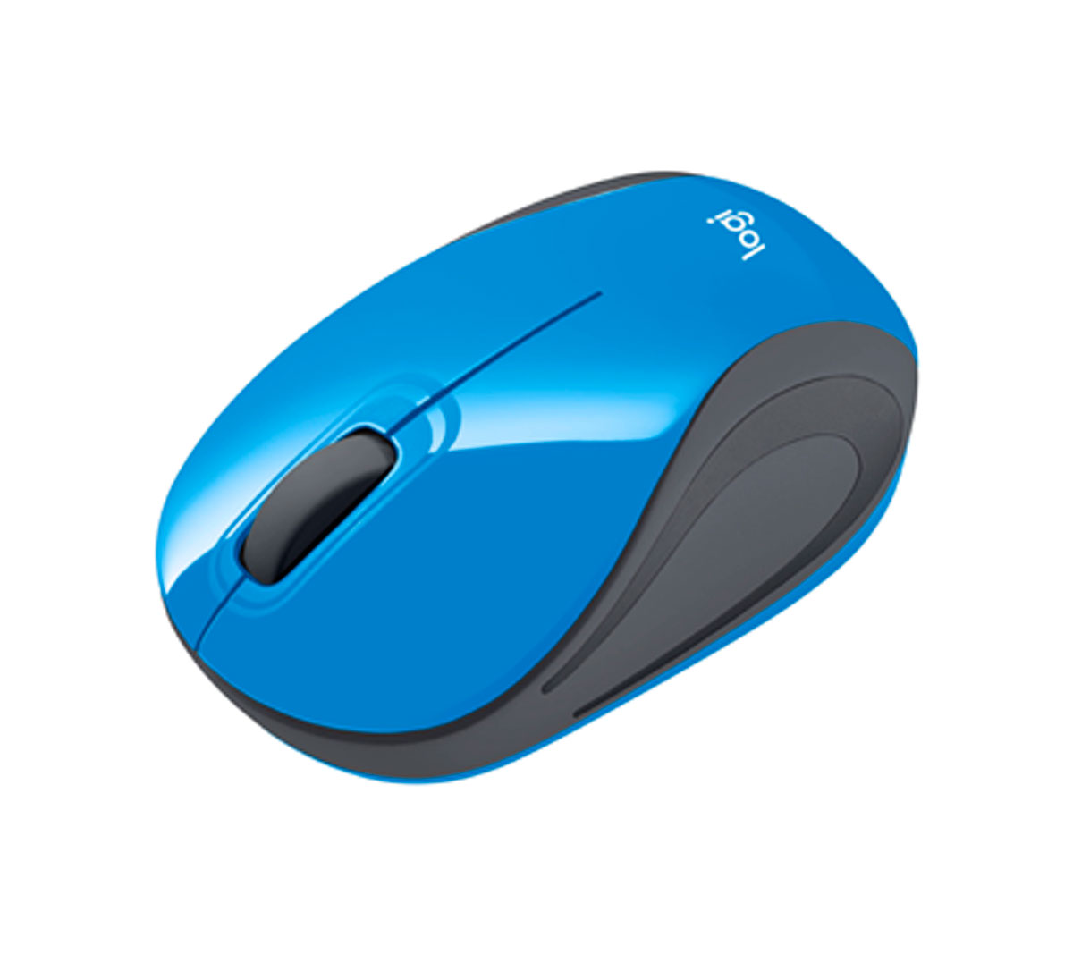 MOUSE MINI LOGITECH M187 - BRIGHT AZUL
