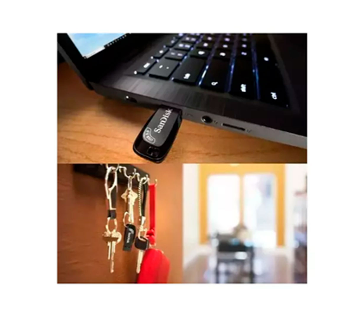 MEMORIA USB SANDISK ULTRA SHIFT 3,0 - NEGRA