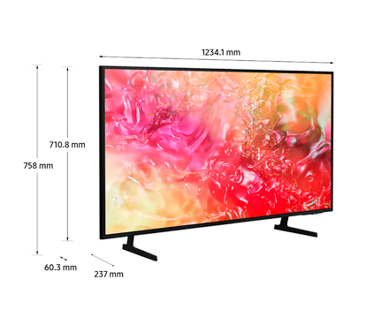 TELEVISOR SAMSUNG LED SMART TV 55" CRYSTAL DU7000