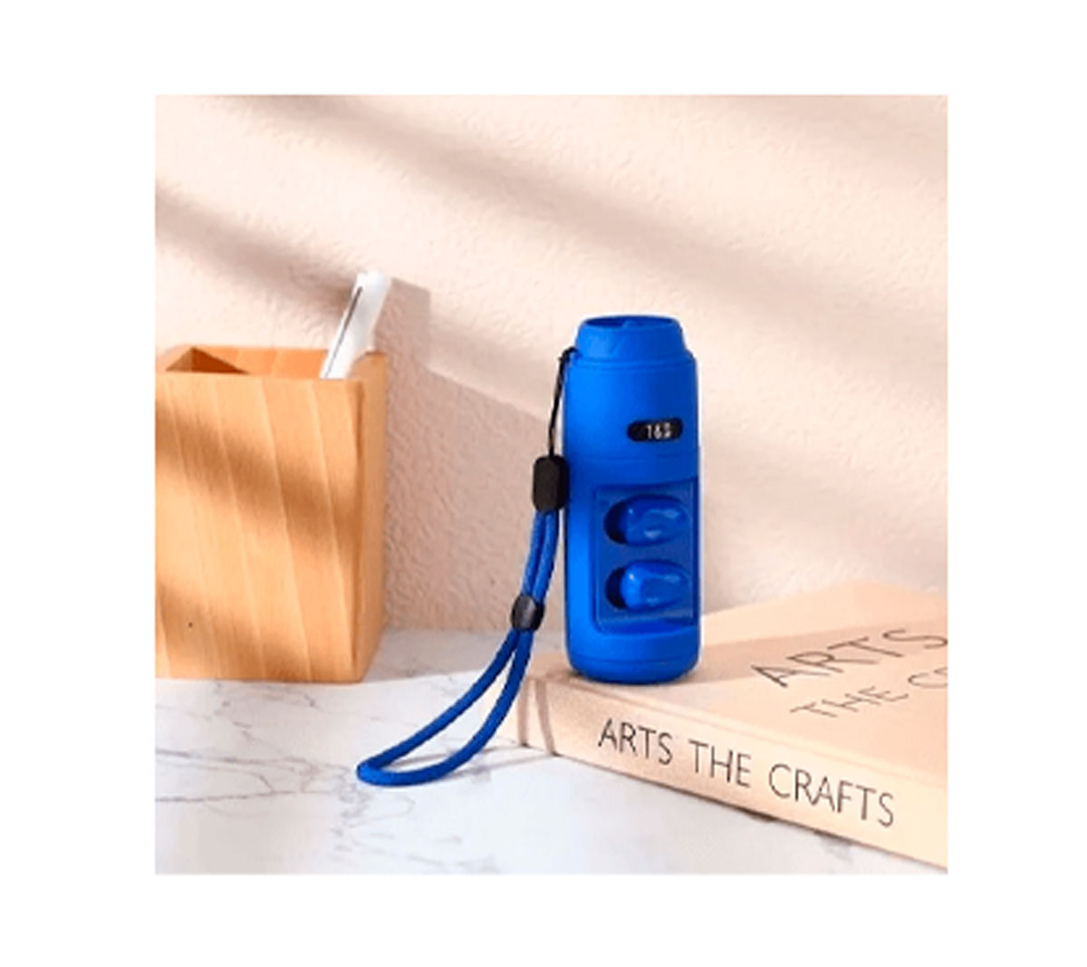 AUDÍFONOS + PARLANTE BLUETOOTH TWS T&G TG806 AZUL