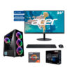 AMD RYZEN 7 5700G - CAJA ATX GAMER CON 3 VENTILADORES - BOARD ASUS PRIME A520M-K - 16GB DDR4 - 512GB SSD - LINUX +MON .ACER 24" +TECLADO MOUSE AMD RYZEN 7 5700G - CAJA ATX GAMER CON 3 VENTILADORES - BOARD ASUS PRIME A520M-K - 16GB DDR4 - 512GB SSD - LINUX +MON .ACER 24" +TECLADO MOUSE